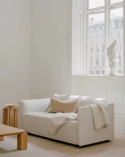 New Works Shore Sofa 2 Seater Extended Base, quill fra><noscript><img width=