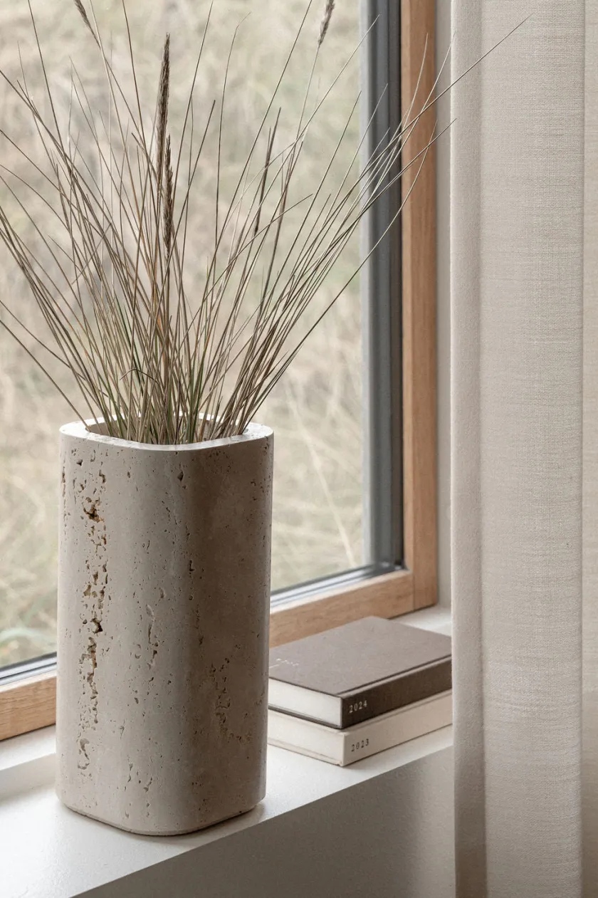 Wabi Sabi Nordic Siv Vase, large fra> Gaver Til Hende|Vaser