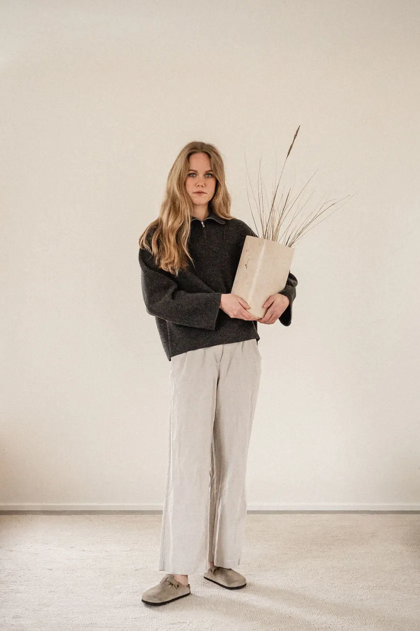 Wabi Sabi Nordic Siv Vase, small fra> Gaver Til Hende|Vaser