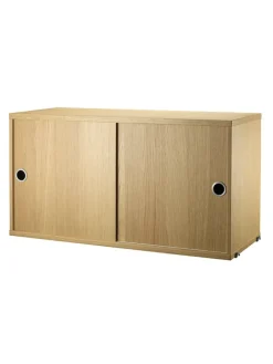String Furniture Skab m. Skydelåger fra String><noscript><img width=