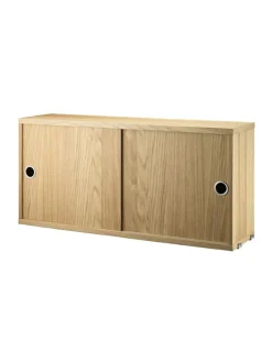String Furniture Skab m. Skydelåger fra String><noscript><img width=