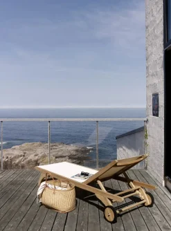 Fritz Hansen Skagerak Columbus Liggestol, sort fra><noscript><img width=