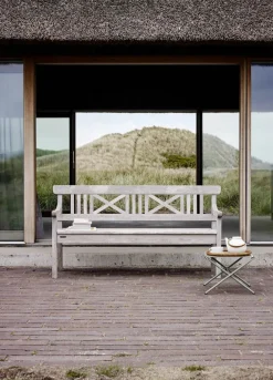 Fritz Hansen Skagerak Drachmann Bænk 165 cm fra> Havebænke