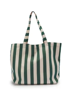 Fritz Hansen Skagerak Drachmann Jubilæums Tote Bag, light apricot/dark green fra> Opbevaring