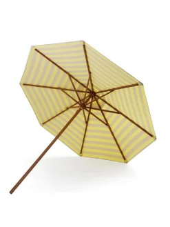 Fritz Hansen Skagerak Messina Parasol Ø300, Lemon/Sand Stripes fra> Parasoller