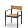 Fritz Hansen Skagerak Pelagus Armstol, hunter green fra> Havestole