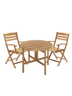 Fritz Hansen Skagerak Selandia Sæt, 4 armstole og bord 147 fra><noscript><img width=