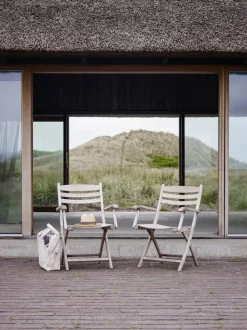 Fritz Hansen Skagerak Selandia Sæt, 2 stole og bord 75 fra><noscript><img width=