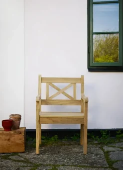 Fritz Hansen Skagerak Skagen Sæt i teak, 4 stole og bord fra> Havemøbelsæt