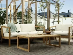 Fritz Hansen Skagerak Virkelyst 2 pers. Sofa, White fra> Udendørs Loungemøbler