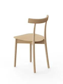 Nine Skinny wooden chair, ash/black fra><noscript><img width=