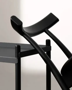 Nine Skinny wooden chair, ash/red fra><noscript><img width=