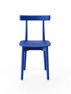 Nine Skinny wooden chair, ash/red fra><noscript><img width=