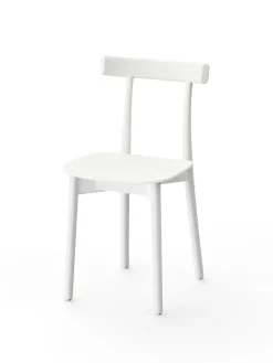 Nine Skinny wooden chair, ash/white fra><noscript><img width=