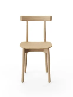 Nine Skinny wooden chair, oak fra> Spisebordsstole