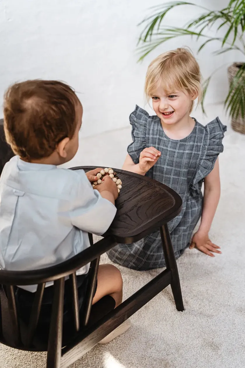 Oaklings Smilla Toddler Stol, sortlakeret eg fra>Børn Gaver|Gaver Til Børn