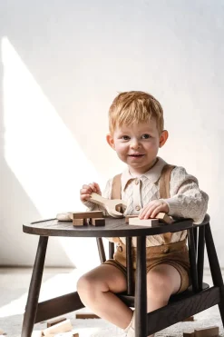 Oaklings Smilla Toddler Stol, sortlakeret eg fra><noscript><img width=
