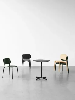 HAY Soft Edge spisestol, stålben fra><noscript><img width=
