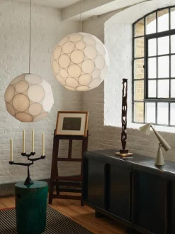 Tom Dixon Soft pendel, Ø60 hvid fra><noscript><img width=