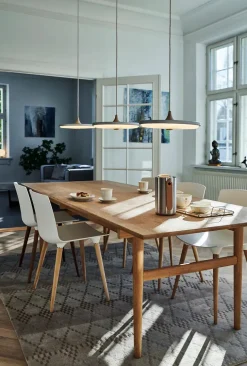 Le Klint Soleil pendel small, røget eg, papir skærm fra><noscript><img width=