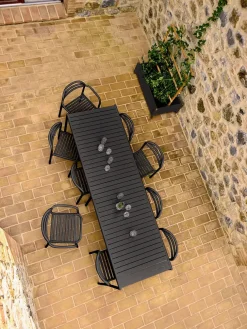 Cane-line Special Edition Bliss Dining Table 133x81 cm, black fra><noscript><img width=