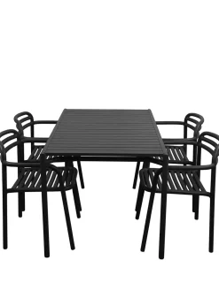 Cane-line Special Edition Bliss Dining Table 133x81 cm, black fra><noscript><img width=