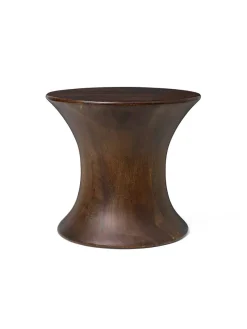 Ferm Living Spin Stool, Brown fra> Skamler