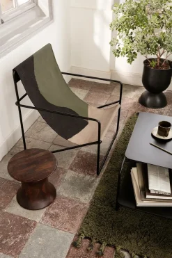 Ferm Living Spin Stool, Brown fra><noscript><img width=
