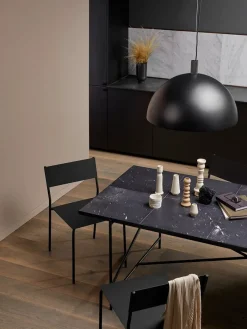Handvärk Spisebord 185, hvid marmor fra HANDVÄRK><noscript><img width=