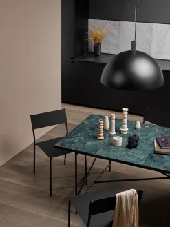 Handvärk Spisebord 185, hvid marmor fra HANDVÄRK><noscript><img width=