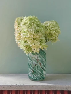 HAY Splash Vase, Roll neck blue fra><noscript><img width=