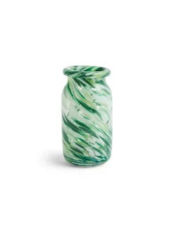HAY Splash Vase, Roll Neck White Dot fra><noscript><img width=