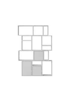 Muuto Stacked Storage System, bookcase 2 fra> Reolsystemer