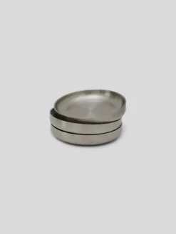 Service Projects Stainless Steel Pasta Plate, sæt á 2 fra><noscript><img width=