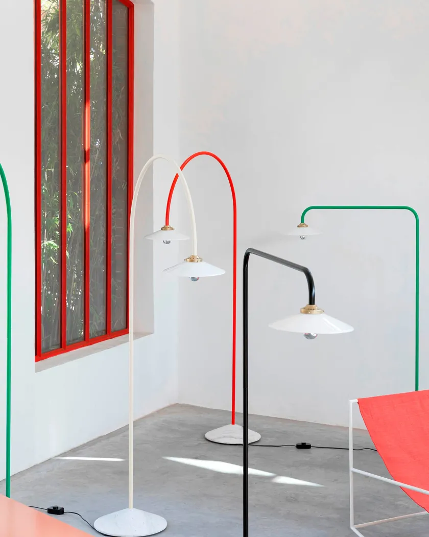 Valerie Objects Standing Lamp Marble No.1 fra> Gulvlamper|Spots