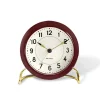 Arne Jacobsen Clocks Station Bordur, bordeaux af Arne Jacobsen> Gaver Til Ham