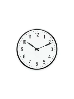 Arne Jacobsen Clocks Station vægur af Arne Jacobsen (Ø: 48)><noscript><img width=
