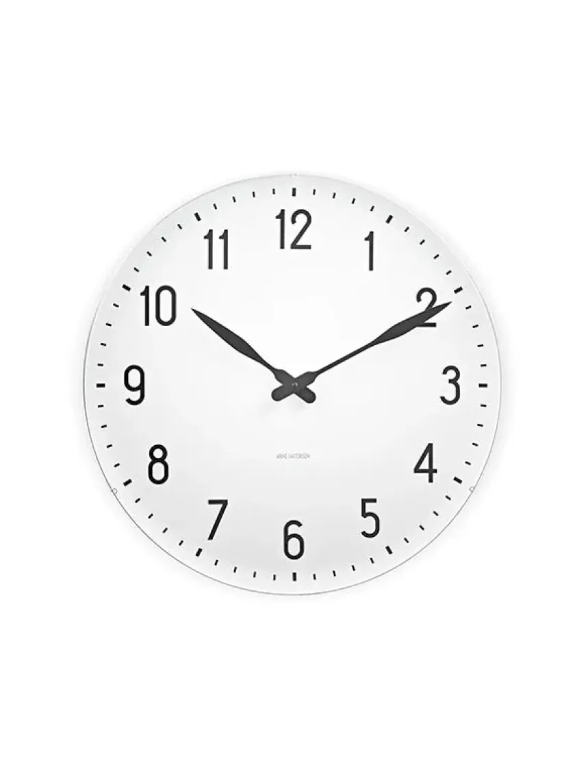 Arne Jacobsen Clocks Station vægur af Arne Jacobsen (Ø: 21)> Gaver Til Ham|Vægure