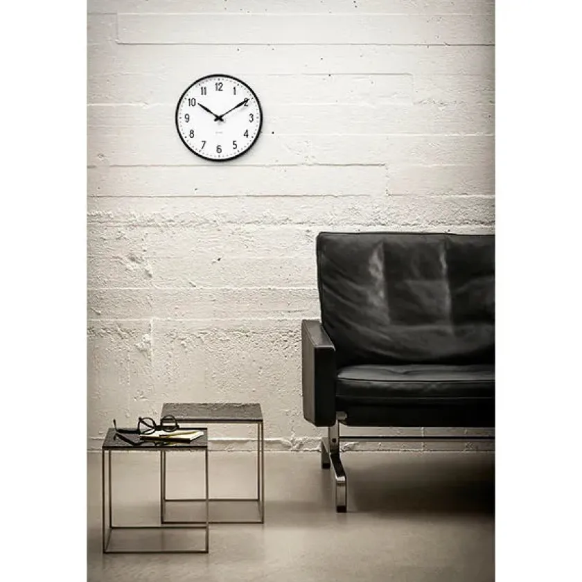 Arne Jacobsen Clocks Station vægur af Arne Jacobsen (Ø: 16)> Gaver Til Ham|Vægure