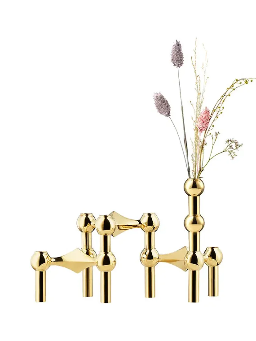 STOFF Nagel Vase, sort fra> Vaser