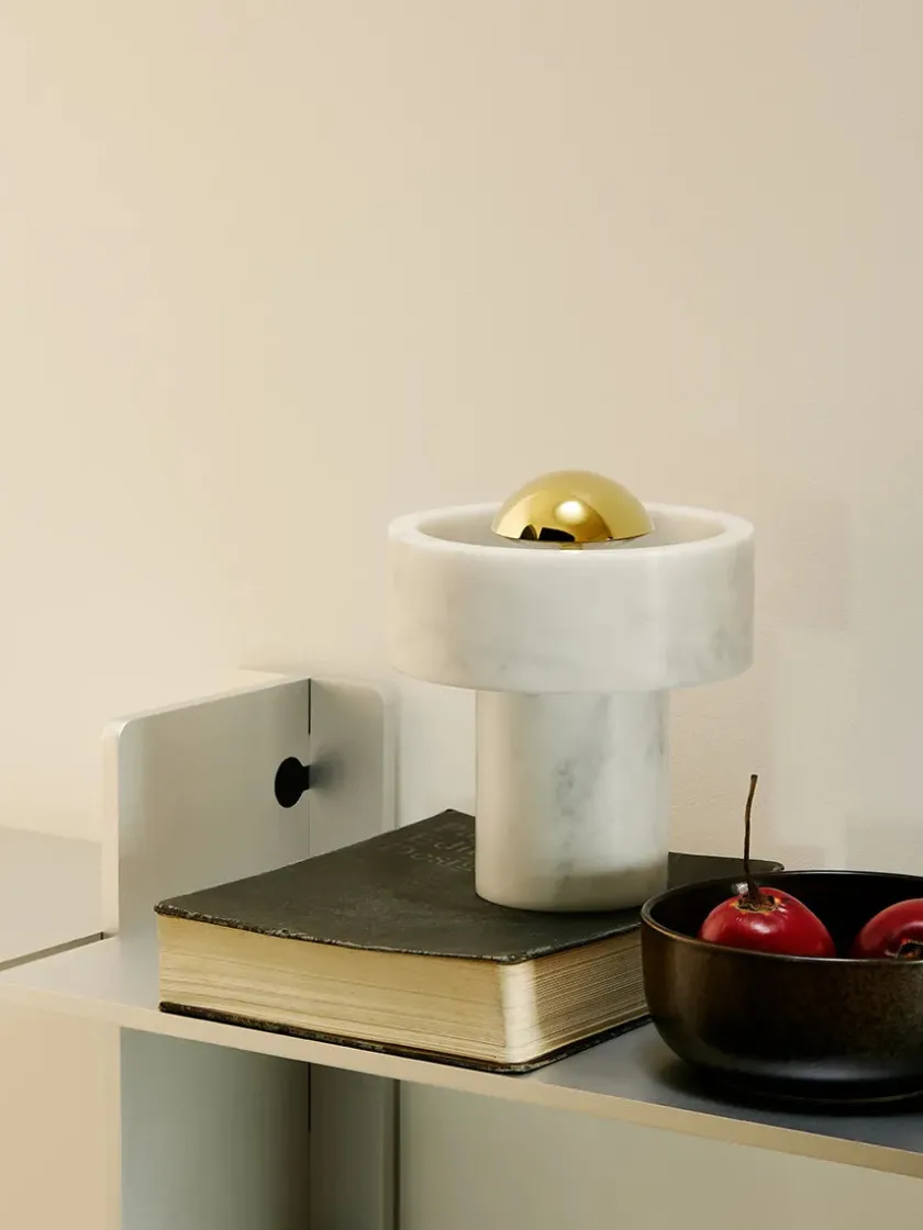 Tom Dixon Stone Portable Bordlampe fra> Portable Lamper|Spots