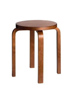 Artek Stool E60, honey stained birk fra><noscript><img width=
