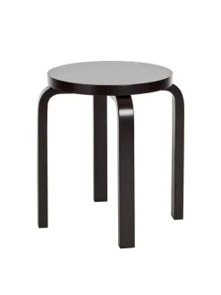 Artek Stool E60, walnut stained fra><noscript><img width=