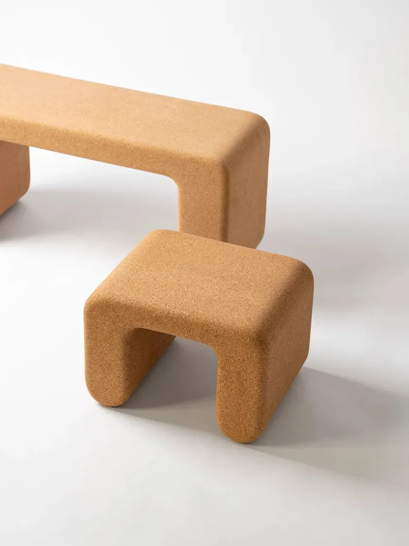 raawii Stringer Cork Table fra> Sideborde Og Små Borde