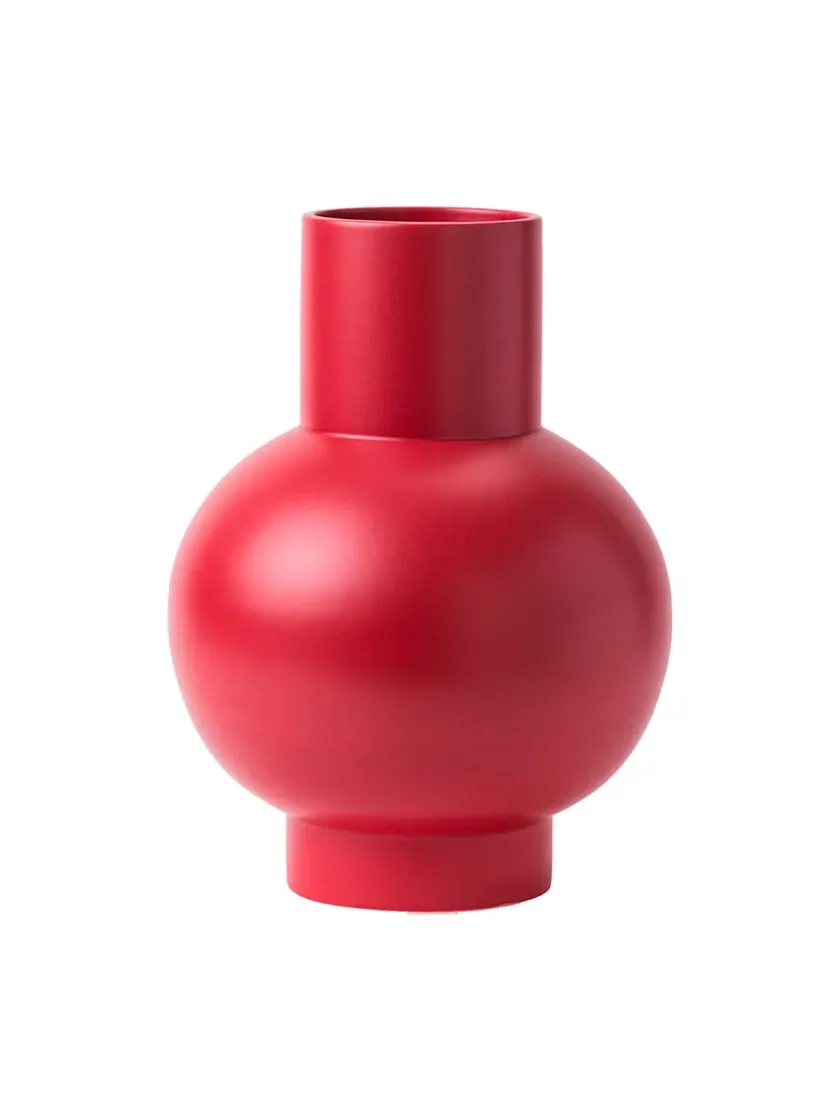 raawii Strøm Vase, vibrant orange fra> Vaser