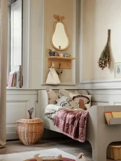 Ferm Living Sun Cushion, natural fra>Børn Gaver|Gaver Til Børn