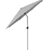 Cane-line Sunshade Parasol m. Tilt, light grey fra> Parasoller