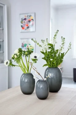 Piet Hein SUPER Vase fra (Grå/Opal)><noscript><img width=