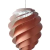 Le Klint Swirl 2, kobber fra> Pendler|Spots
