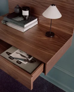 New Works Tana Wall Mounted Desk, oak fra><noscript><img width=
